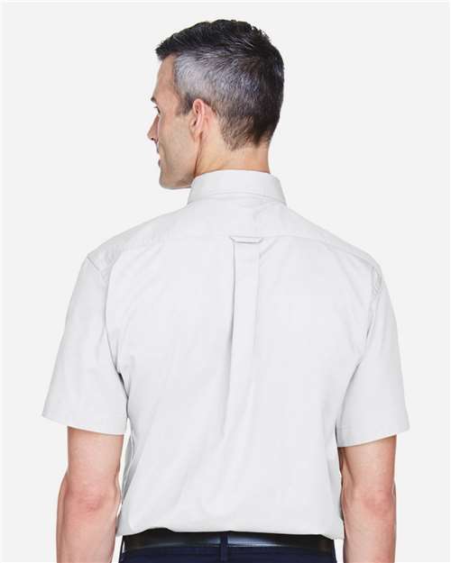 Men's Easy Blend™ Twill Dress Shirt with Stain-Release - White