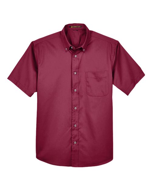 Men's Easy Blend™ Twill Dress Shirt with Stain-Release - Wine