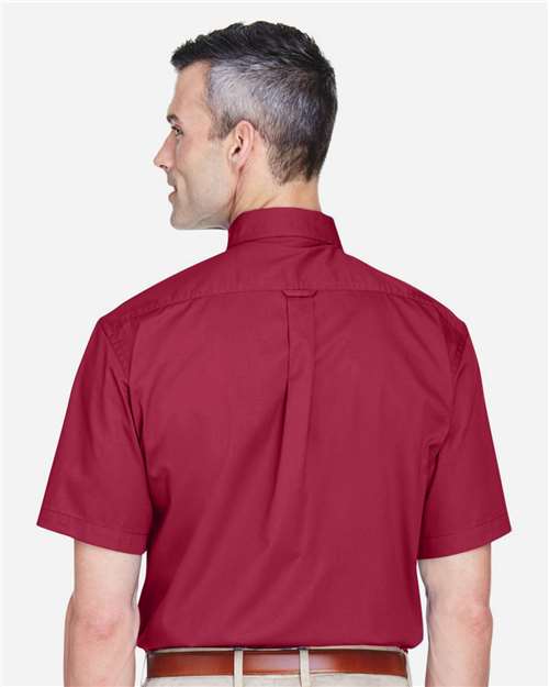 Men's Easy Blend™ Twill Dress Shirt with Stain-Release - Wine