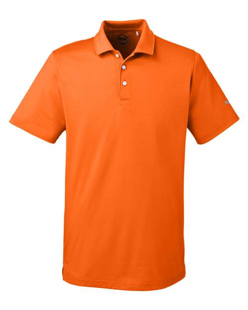 Men's Fusion Polo - Vibrant Orange