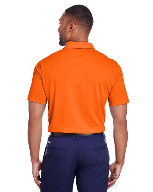 Men's Fusion Polo - Vibrant Orange