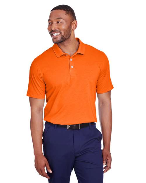 Men's Fusion Polo - Vibrant Orange