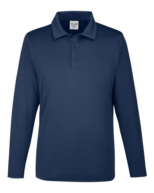 Men's Zone Performance Long Sleeve Polo - Sport Dark Navy