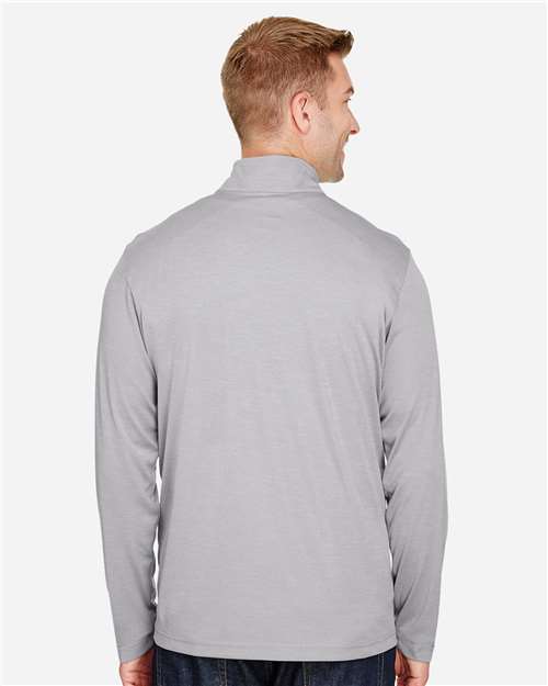 Men's Zone Sonic Heather Performance Quarter-Zip Pullover - Athletic Heather