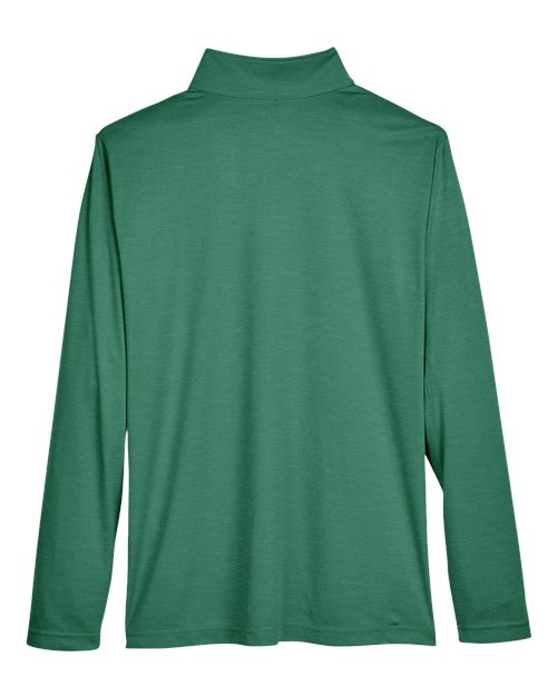 Men's Zone Sonic Heather Performance Quarter-Zip Pullover - Sport Forest Heather