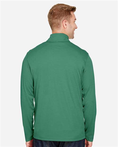 Men's Zone Sonic Heather Performance Quarter-Zip Pullover - Sport Forest Heather