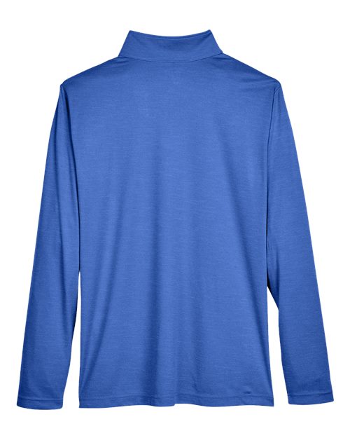 Men's Zone Sonic Heather Performance Quarter-Zip Pullover - Sport Royal Heather
