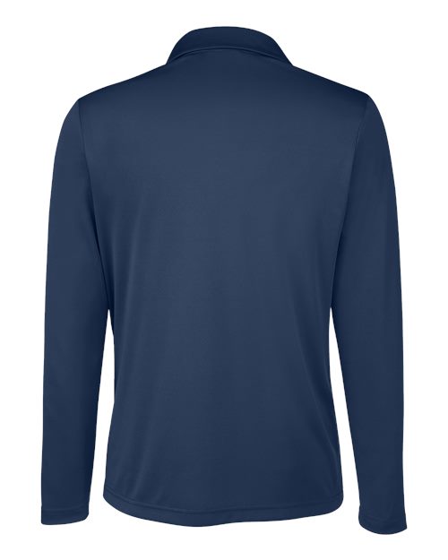 Women's Zone Performance Long Sleeve Polo - Sport Dark Navy