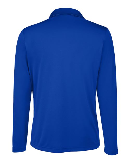 Women's Zone Performance Long Sleeve Polo - Sport Royal