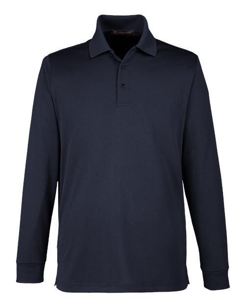Men's Advantage Snag Protection Plus IL Long Sleeve Polo - Dark Navy