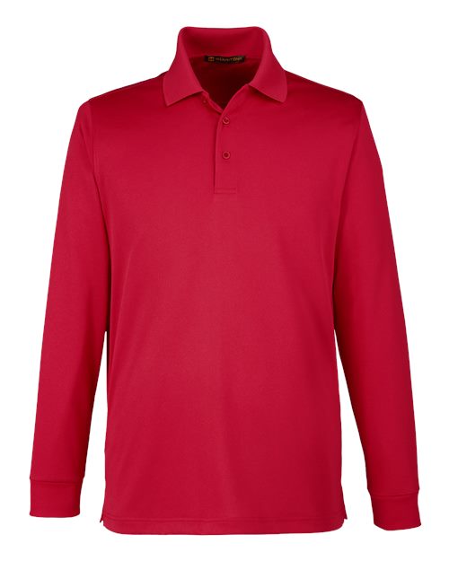 Men's Advantage Snag Protection Plus IL Long Sleeve Polo - Red