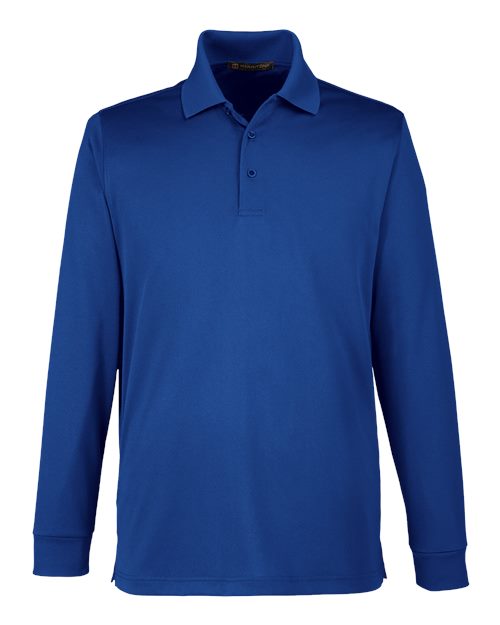 Men's Advantage Snag Protection Plus IL Long Sleeve Polo - True Royal