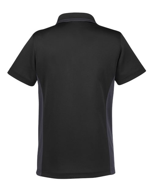 Women's Flash Snag Protection Plus IL Colorblock Polo - Black/ Dark Charcoal