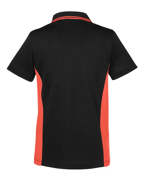 Women's Flash Snag Protection Plus IL Colorblock Polo - Black/ Team Orange