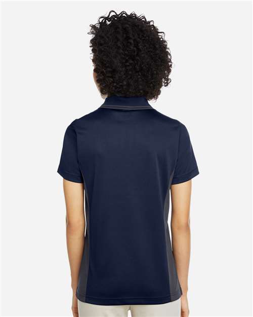 Women's Flash Snag Protection Plus IL Colorblock Polo - Dark Navy/ Dark Charcoal