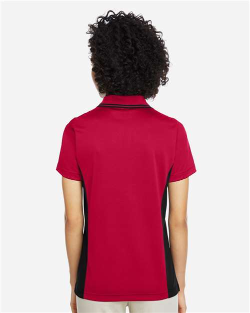 Women's Flash Snag Protection Plus IL Colorblock Polo - Red/ Black