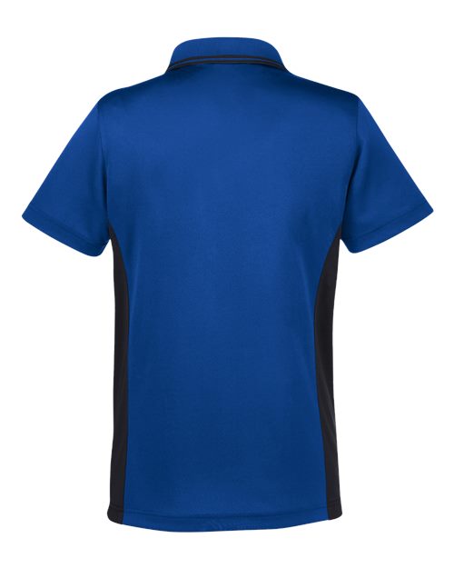 Women's Flash Snag Protection Plus IL Colorblock Polo - True Royal/ Black