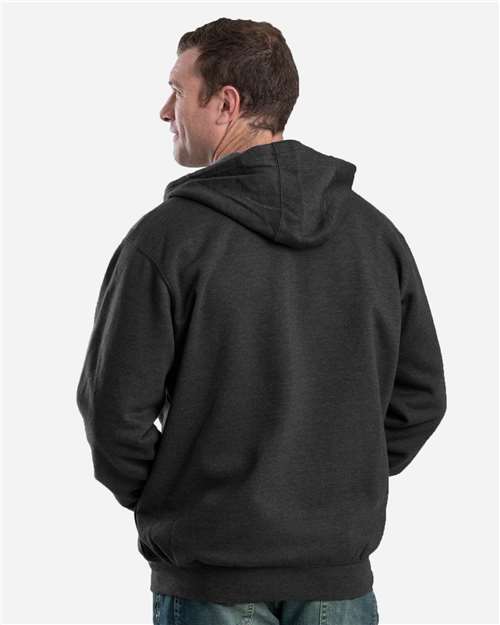 Men's Heritage Full-Zip Hooded Sweatshirt - Black