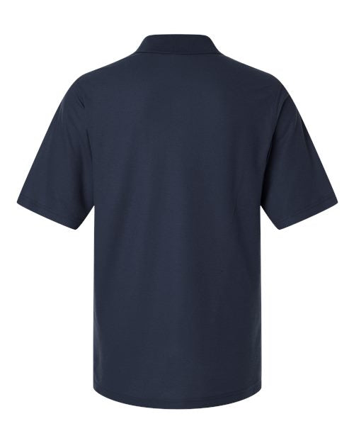 Men's Tall Maverick CVC Pique Polo - Dark Navy