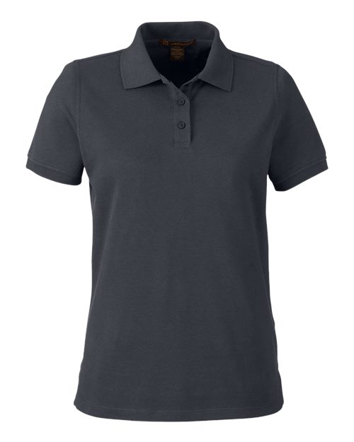 Women's Valiant Cotton Snag Protect Polo - Dark Charcoal