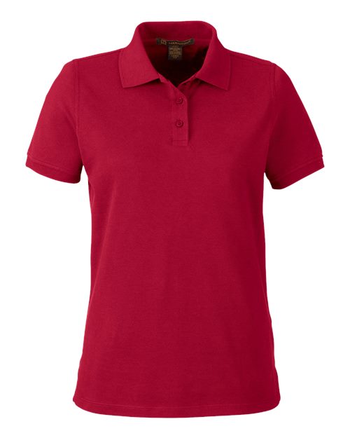 Women's Valiant Cotton Snag Protect Polo - Red