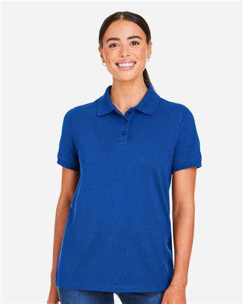 Women's Valiant Cotton Snag Protect Polo - True Royal