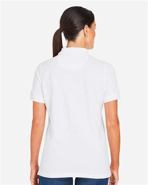Women's Valiant Cotton Snag Protect Polo - White
