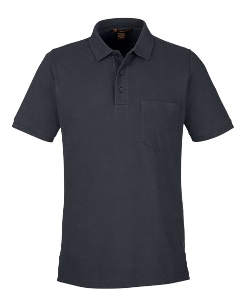 Men's Valiant Cotton Snag Protect Pocket Polo - Dark Charcoal