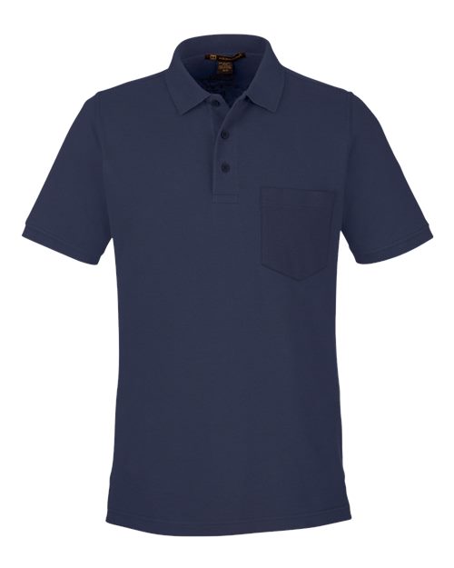 Men's Valiant Cotton Snag Protect Pocket Polo - Dark Navy