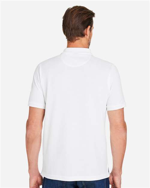 Men's Valiant Cotton Snag Protect Pocket Polo - White