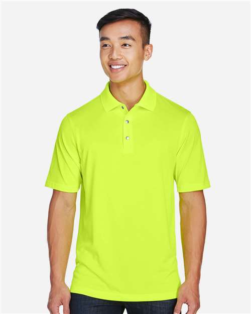 Men's Advantage Snag Protection Plus IL Snap Placket Polo - Safety Yellow