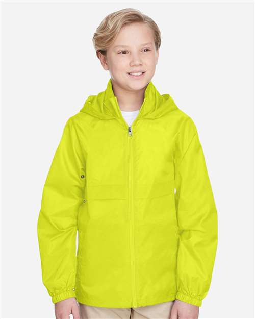 Youth Zone Protect Lightweight Jacket - Safety Yellow