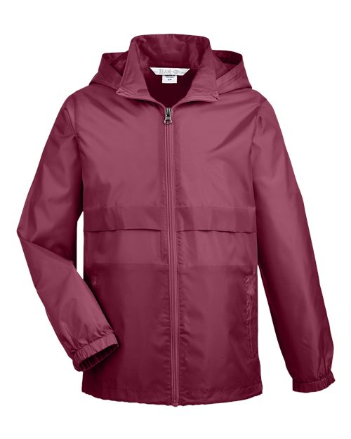 Youth Zone Protect Lightweight Jacket - Sport Maroon