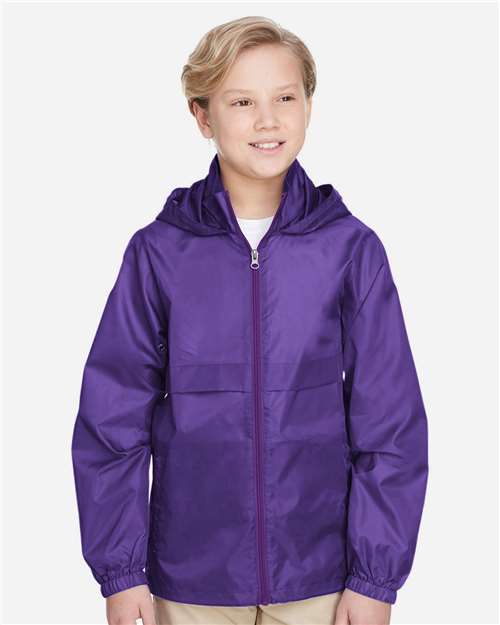 Youth Zone Protect Lightweight Jacket - Sport Purple