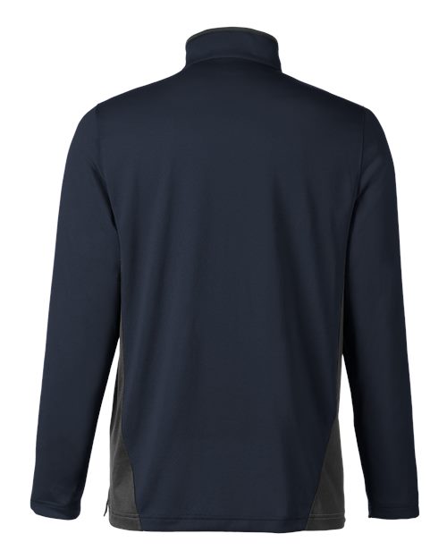 Men's Flash Snag Protection Plus IL Colorblock Quarter-Zip Pullover - Dark Navy/ Dark Charcoal