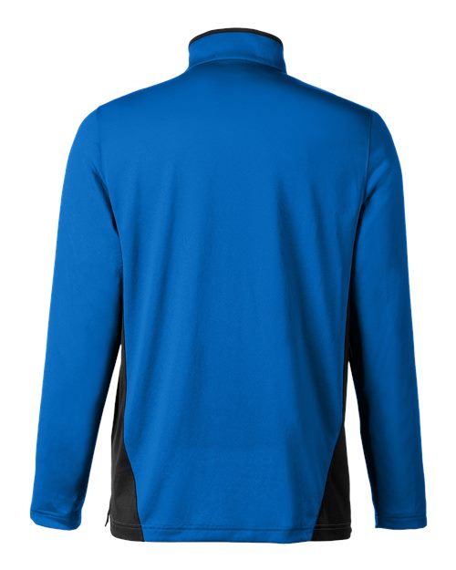 Men's Flash Snag Protection Plus IL Colorblock Quarter-Zip Pullover - True Royal/ Black