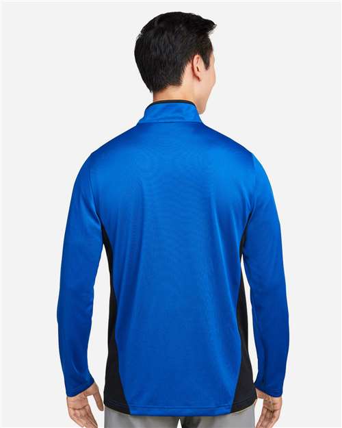 Men's Flash Snag Protection Plus IL Colorblock Quarter-Zip Pullover - True Royal/ Black