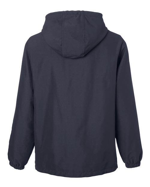 Unisex Flex Twill Hooded Jacket - Dark Charcoal