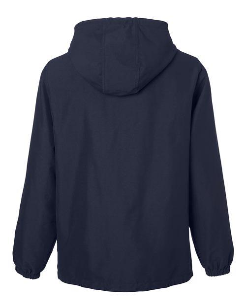 Unisex Flex Twill Hooded Jacket - Dark Navy