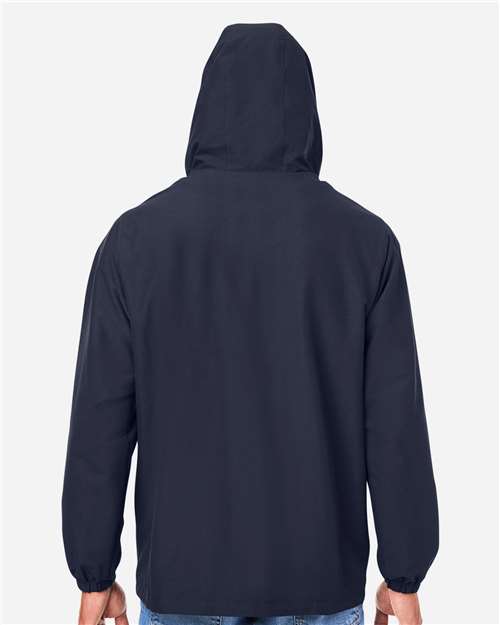 Unisex Flex Twill Hooded Jacket - Dark Navy
