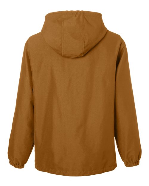 Unisex Flex Twill Hooded Jacket - Duck Brown