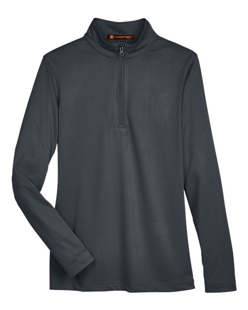Women's Advantage Snag Protection Plus Quarter-Zip Pullover - Dark Charcoal