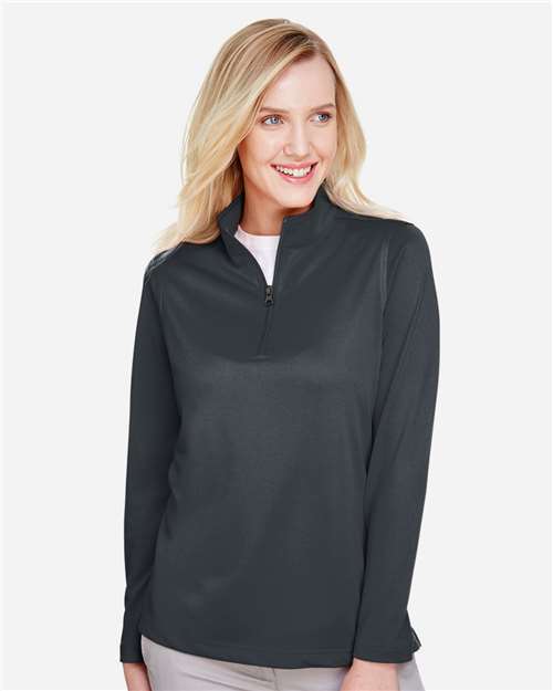 Women's Advantage Snag Protection Plus Quarter-Zip Pullover - Dark Charcoal