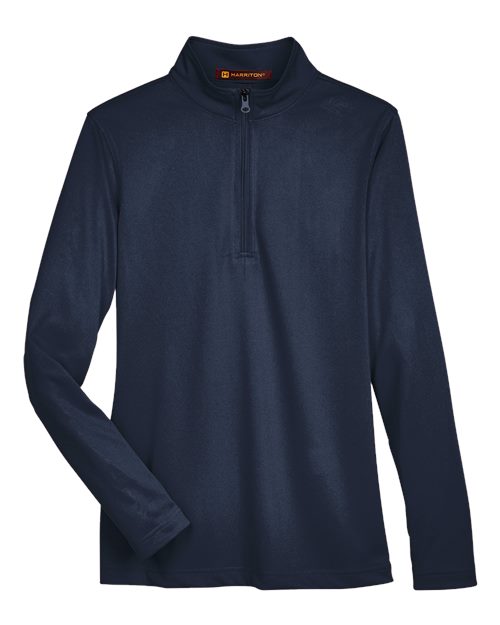 Women's Advantage Snag Protection Plus Quarter-Zip Pullover - Dark Navy