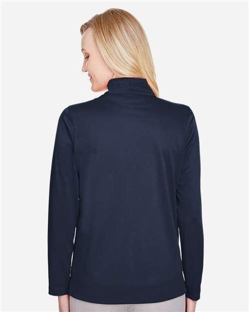 Women's Advantage Snag Protection Plus Quarter-Zip Pullover - Dark Navy