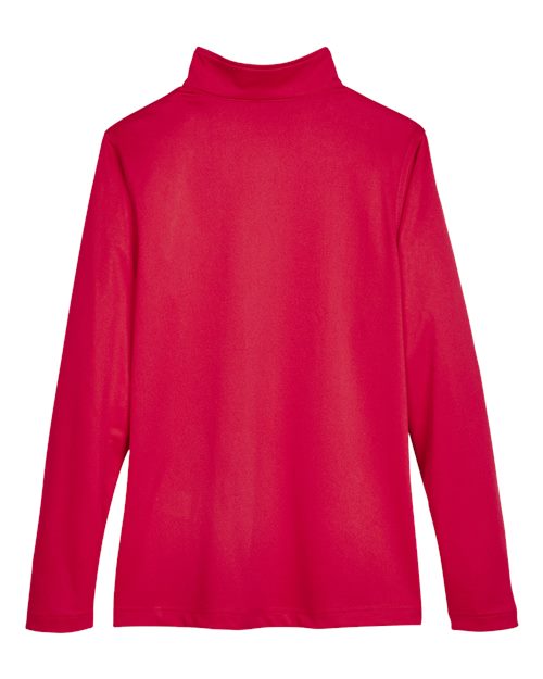 Women's Advantage Snag Protection Plus Quarter-Zip Pullover - Red