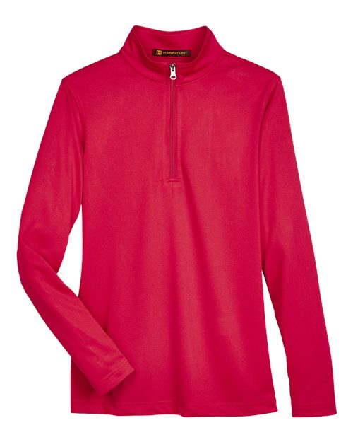 Women's Advantage Snag Protection Plus Quarter-Zip Pullover - Red