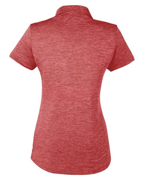 Women's Icon Heather Polo - High Risk Red