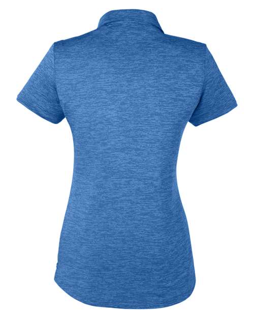 Women's Icon Heather Polo - Lapis Blue