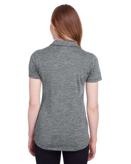 Women's Icon Heather Polo - Quiet Shade